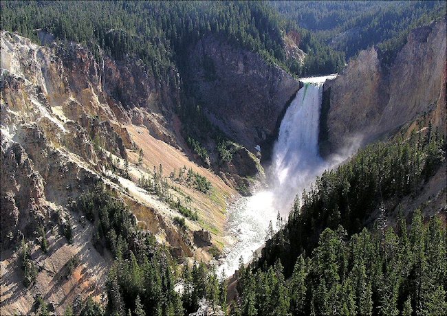 Yellowstone Grand Canyon Falls